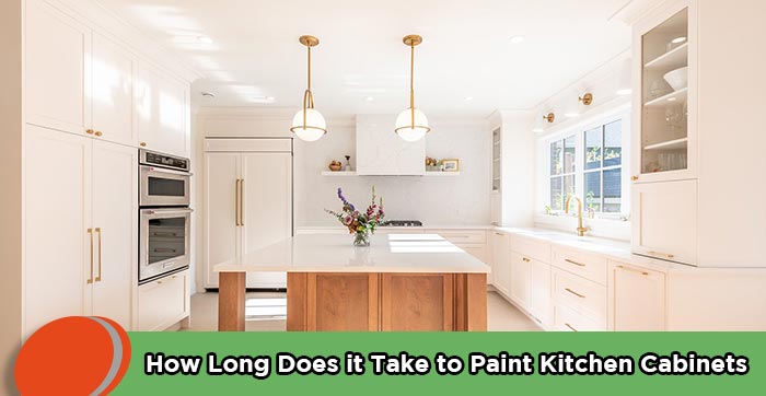 How long does it take to paint kitchen cabinets