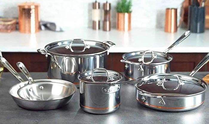 Clean all Clad Cookware